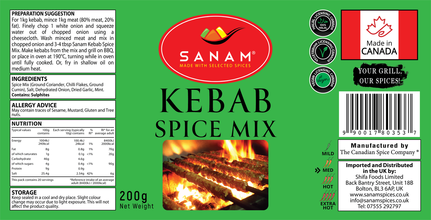 Kebab Spice Mix