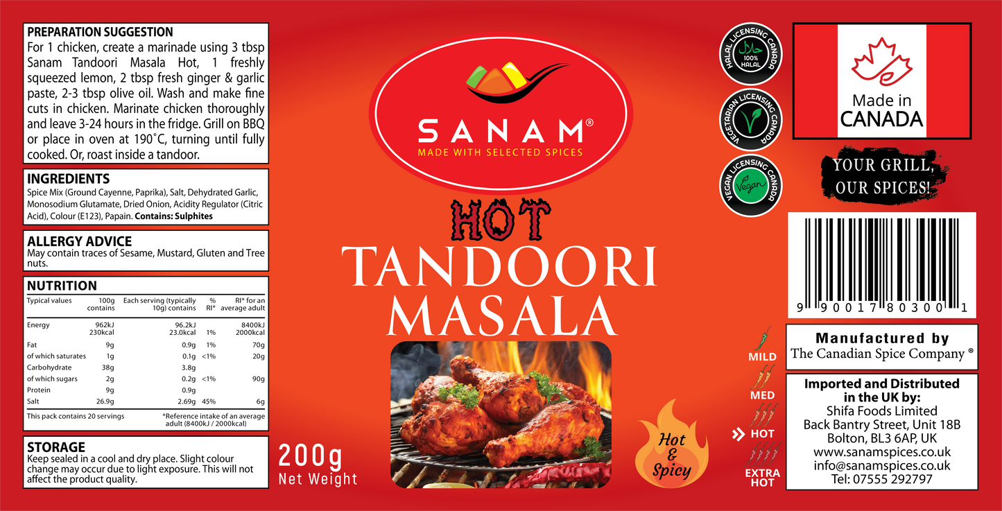 Tandoori Masala Hot
