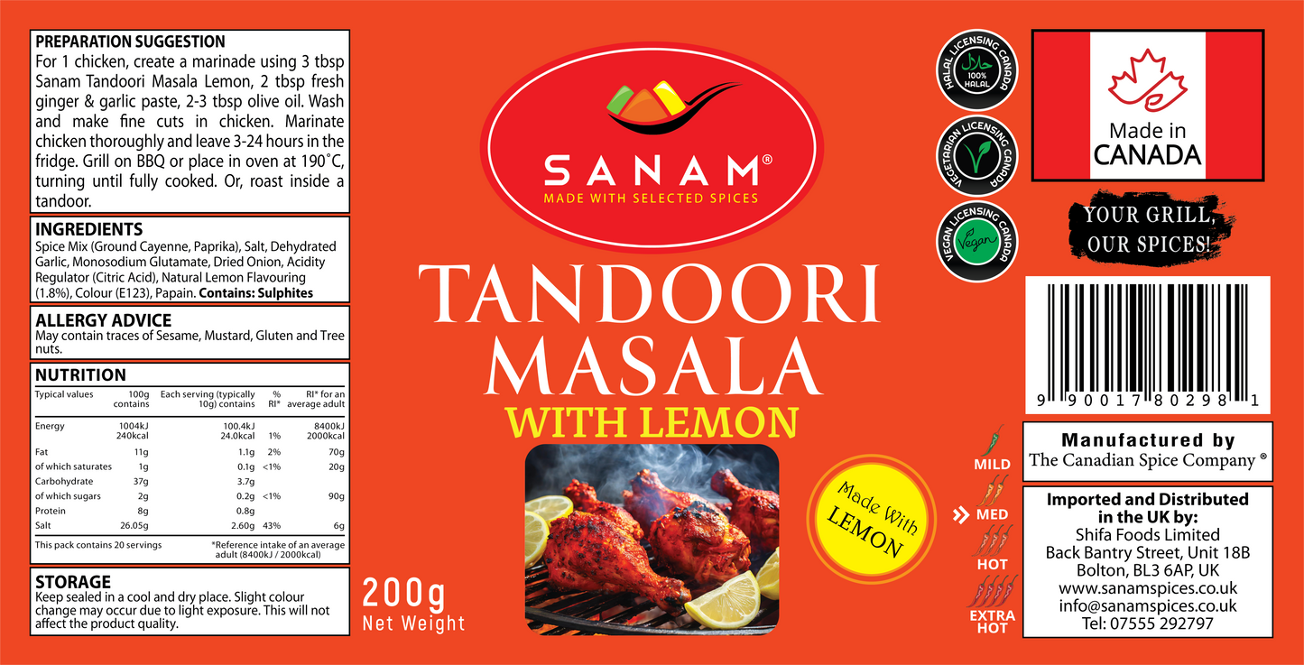 Tandoori Masala Lemon