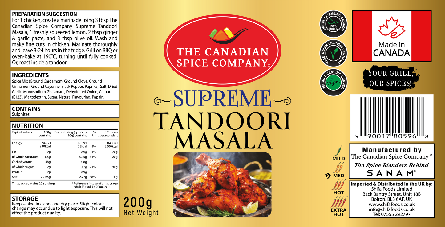 Tandoori Masala Supreme