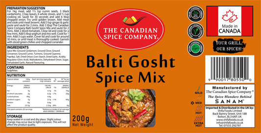 Balti Gosht Mix