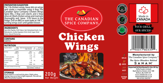 Chicken Wings Spice Mix
