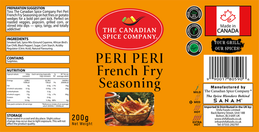 Peri Peri French Fry Seasoning