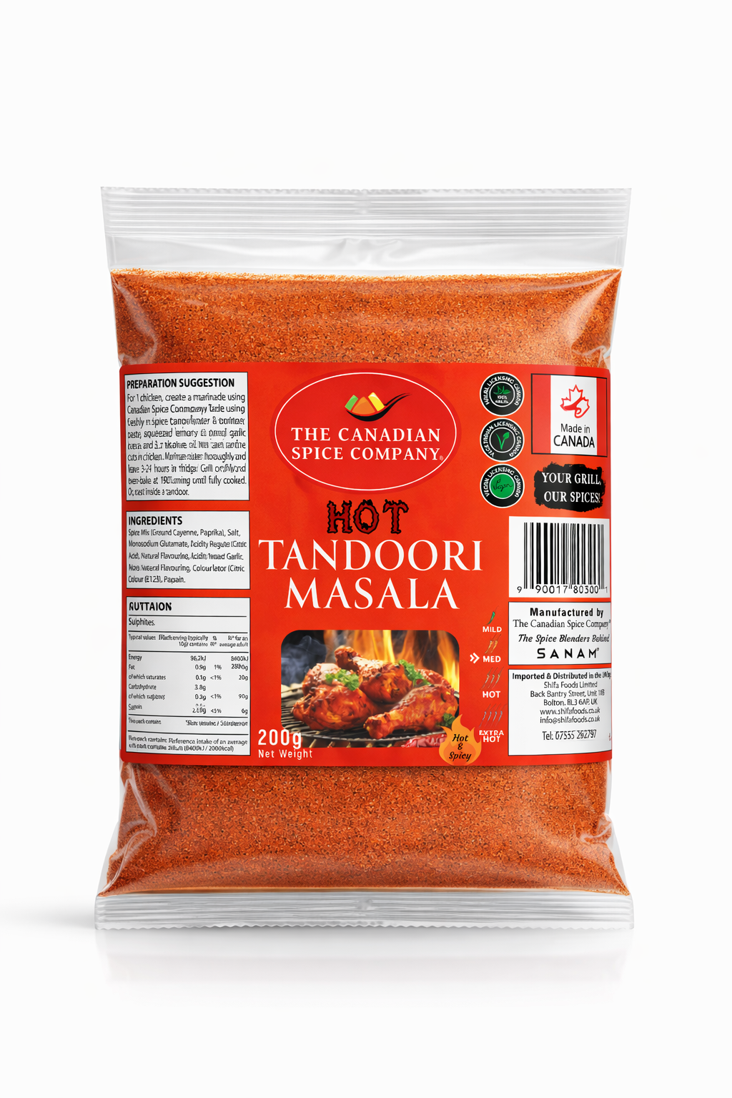 Tandoori Masala Hot