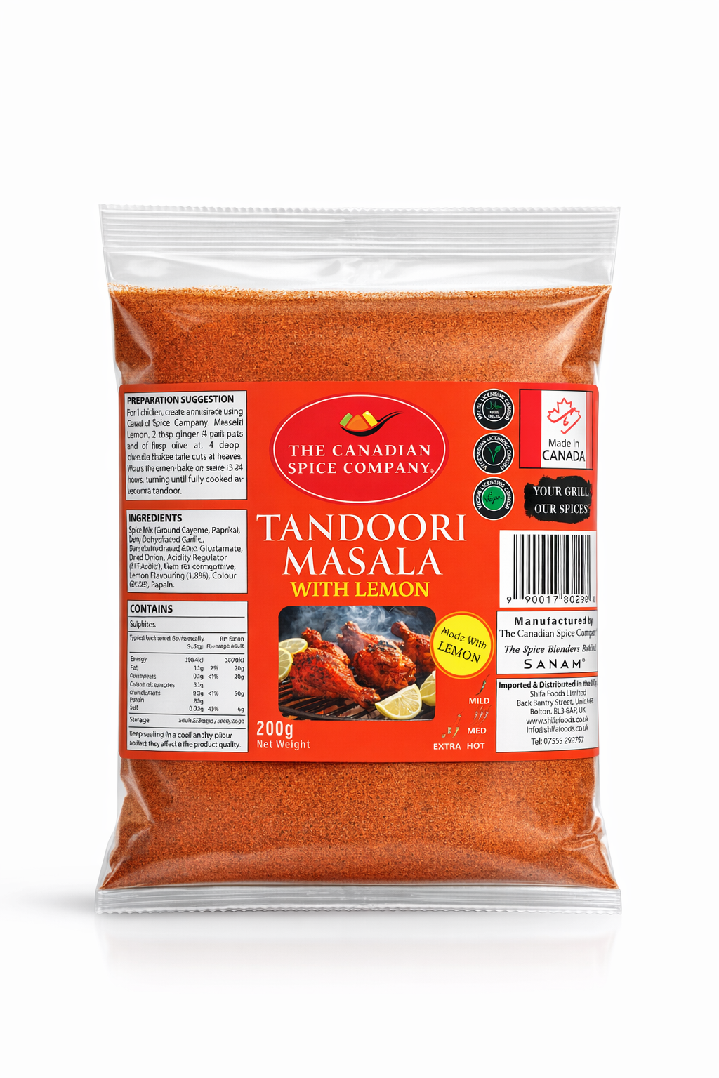 Tandoori Masala Lemon