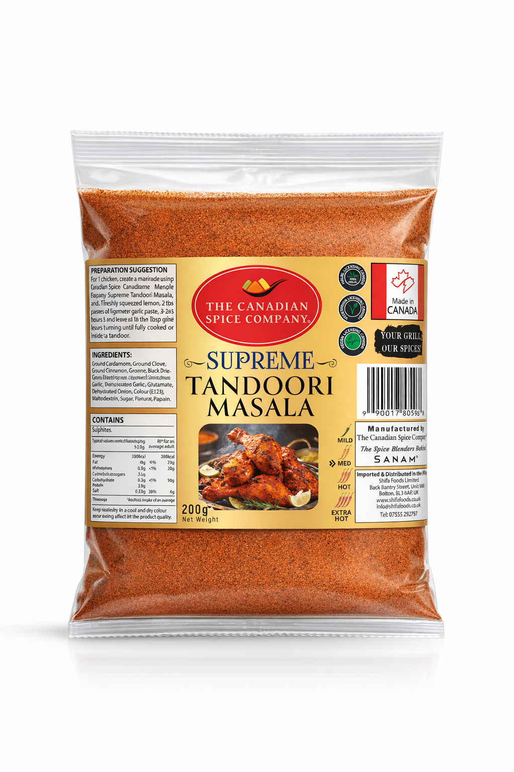 Tandoori Masala Supreme